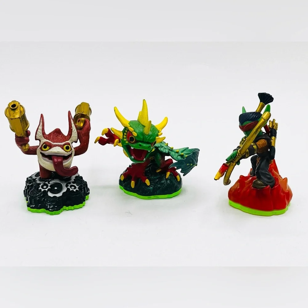 Lot Of 3 Activision Skylanders‎ Action Figures Kids Toy 3